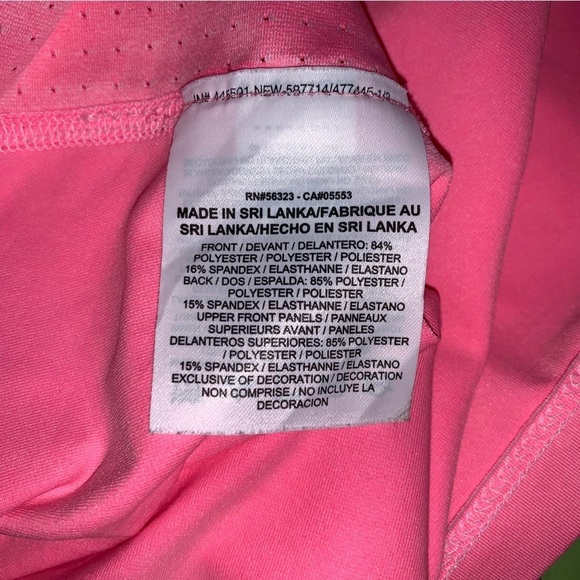 Nike Pro Hypercool Tank Top Size Small Bubble Gum Pink Breathable Mesh Cutouts - Picture 7 of 8